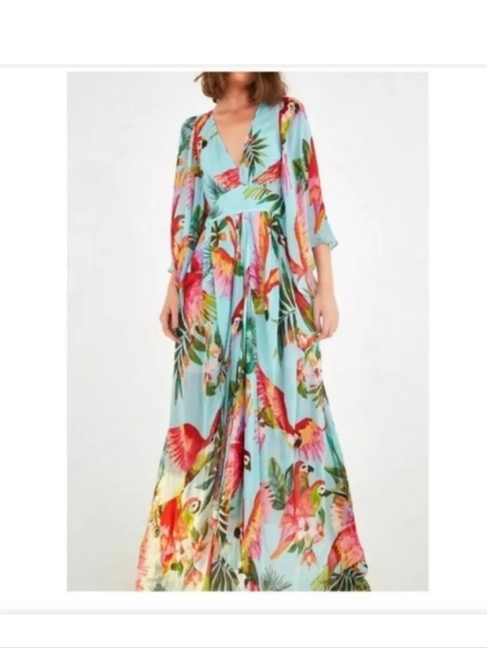 Farm Rio Macaw Mididress - Picture 4 of 9
